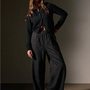 NWT James Perse Wide Leg Linen Pants